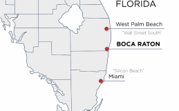 BOCA RATON – AT THE INTERSECTION OF SILICON BEACH AND WALL ST. SOUTH…
